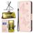 Mobigear Butterfly Nokia G11 Hoesje Bookcase Portemonnee - Roségoud