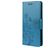 Mobigear Flowers Xiaomi Redmi Note 10 5G Hoesje Bookcase Portemonnee - Blauw