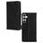 Mobilize Wallet Samsung Galaxy S23 FE Hoesje Echt Leer Bookcase Portemonnee - Zwart