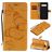 Mobigear Butterfly LG V60 ThinQ Hoesje Bookcase Portemonnee - Cognac