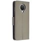 Mobigear Excellent Nokia G10 Hoesje Bookcase Portemonnee - Grijs