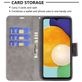Mobigear Excellent Samsung Galaxy A13 5G Hoesje Bookcase Portemonnee - Grijs