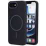 Mobiparts Slim Line iPhone 16e MagSafe Hoesje Hardcase Backcover - Onyx Black