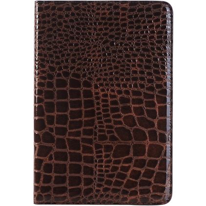 Mobigear Croco iPad Mini 4 (2015) Hoes Bookcase - Bruin