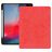 Mobigear Tri-Fold Gel iPad Pro 12.9 Inch (2018) Hoes TPU,Kunstleer Bookcase + Stylus Houder - Rood