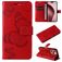 Mobigear Butterfly iPhone 16 Pro Hoesje Bookcase Portemonnee - Rood