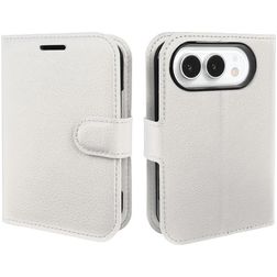 Mobigear Classic iPhone Duo Hoesje Bookcase Portemonnee - Wit