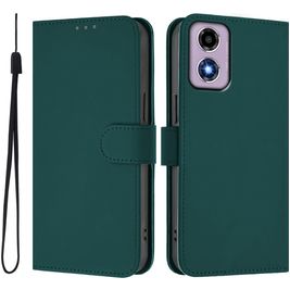 Mobigear Urban Wallet Motorola Moto G04 Hoesje Bookcase Portemonnee - Donkergroen