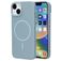 Mobiparts Slim Line iPhone 14 MagSafe Hoesje Hardcase Backcover - Sage Green