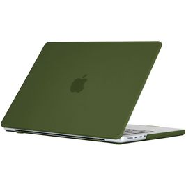 Mobigear Cream Matte MacBook Pro 16 Inch (2021-2026) Hoes Hardshell Laptopcover MacBook Case - Avocado - Model A2485 / A2780 / A2991 / A3186 / A3428 / A3429