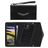 Mobilize Elegant Magnet iPhone 12 Hoesje Uitneembare 2in1 Clutch - Black Croco