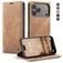 CaseMe 013 iPhone 17 Pro Hoesje Bookcase Portemonnee - Bruin