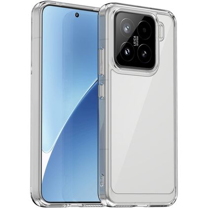 Mobigear Crystal Doorzichtig Xiaomi 15 Hoesje Hardcase Backcover - Transparant