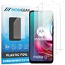 Mobigear Motorola Moto G30 Screenprotector Folie - Case Friendly (3-Pack)