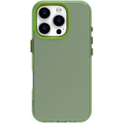 Mobigear Crystal iPhone 16 Pro Hoesje Hardcase Backcover - Groen