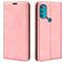 Mobigear Retro Slim Motorola Moto G71 5G Hoesje Bookcase Portemonnee - Roze