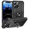 Mobigear Armor Ring iPhone 16 Pro Max Hoesje Hardcase Backcover Shockproof met Ringhouder - Zwart
