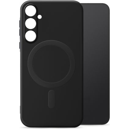 My Style Protective Flex Samsung Galaxy A35 MagSafe Hoesje Flexibel TPU Backcover - Zwart