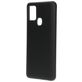 Mobiparts Samsung Galaxy A21s Siliconen Hoesje Backcover - Zwart