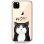 Mobigear Design iPhone 11 Pro Max Hoesje Flexibel TPU Backcover - Kat