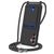 Mobigear Lanyard Card Samsung Galaxy S24 FE Siliconen Hoesje met koord en Pasjeshouder - Zwart