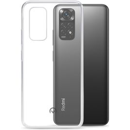 Mobilize Gelly Doorzichtig Xiaomi Redmi Note 10 4G Hoesje Flexibel TPU Backcover - Transparant