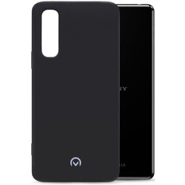 Mobilize Rubber Gelly Sony Xperia 1 III Hoesje Flexibel TPU Backcover - Matt Black