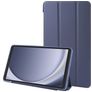 Mobigear Tri-Fold Gel Samsung Galaxy Tab A9 (2023) Hoes TPU,Kunstleer Bookcase - Donkerblauw