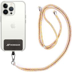 Mobigear Lanyard Universeel Telefoonkoord Verstelbaar - Rainbow