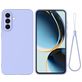 Mobigear Rubber Touch Samsung Galaxy A56 Siliconen Hoesje Backcover - Paars