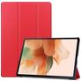 Mobigear Tri-Fold Samsung Galaxy Tab S7 FE Hoes Bookcase - Rood