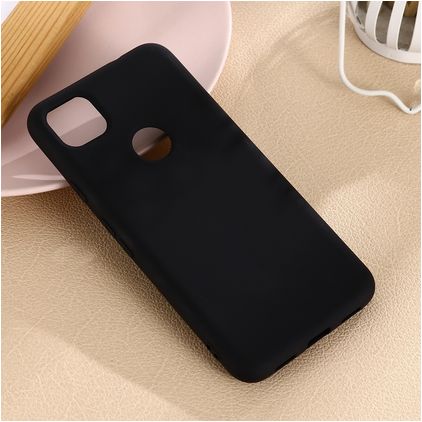 Mobigear Rubber Touch Google Pixel 4a Siliconen Hoesje Backcover - Zwart