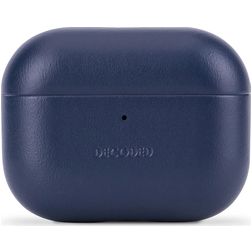 Decoded Apple AirPods Pro 3 Hoesje Echt Leer - Navy Blue