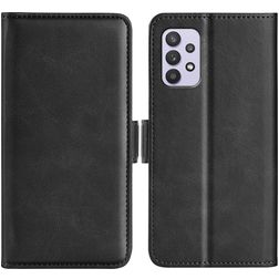 Mobigear Slim Magnet Samsung Galaxy A53 Hoesje Bookcase Portemonnee - Zwart