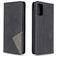 Mobigear Rhombus Slim Samsung Galaxy A41 Hoesje Bookcase - Zwart
