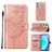 Mobigear Butterfly Realme 9 Pro Hoesje Bookcase Portemonnee - Roségoud