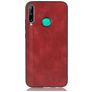 Mobigear Stitch Huawei P40 Lite E Hoesje Backcover - Rood