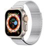 Mobigear Premium Loop Milanese Apple Watch Bandje Magneetsluiting - 42/41/40/38 mm - Zilver