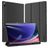 Mobigear Domo Samsung Galaxy Tab S10 Ultra Hoes Bookcase + Stylus Houder - Zwart