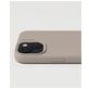 Nudient Base iPhone 15 Plus Siliconen Hoesje Backcover - Stone Beige