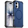 Mobigear Airbag Shockproof iPhone 17 MagSafe Hoesje Hardcase Backcover Shockproof - Blauw