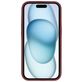 Mobiparts iPhone 15 Siliconen Hoesje Backcover - Plum Red