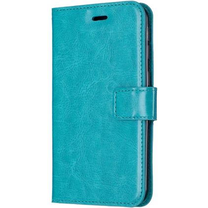 Mobigear Wallet Samsung Galaxy A20e Hoesje Bookcase Portemonnee - Turquoise