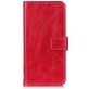 Mobigear Basic Samsung Galaxy S22 Hoesje Bookcase Portemonnee - Rood