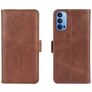 Mobigear Slim Magnet OPPO Reno 4 Hoesje Bookcase Portemonnee - Bruin