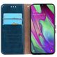 Mobigear Wallet Samsung Galaxy A40 Hoesje Bookcase Portemonnee - Blauw