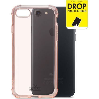 My Style Protective Flex iPhone SE (2020) Hoesje Flexibel TPU Backcover Shockproof - Soft Pink