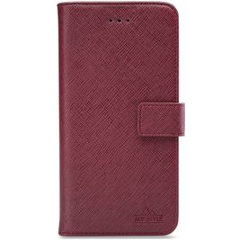 My Style Flex Wallet iPhone 15 Pro Max Hoesje Bookcase Portemonnee - Bordeaux