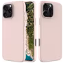 Mobigear Rubber Touch iPhone 16 Pro Siliconen Hoesje Backcover - Roze
