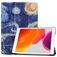 Mobigear Tri-Fold iPad 7 (2019) Hoes Bookcase - The Starry Night